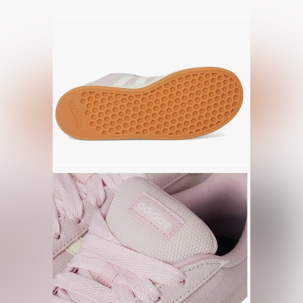 Adidas Girls’ Sneakers – Size 3.5 - Picture 6 of 13